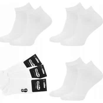 Pánské ponožky Termo Ponožky Sokko z bambusového Kotníkové Ponožky , letní, bílé, velikost 45-47