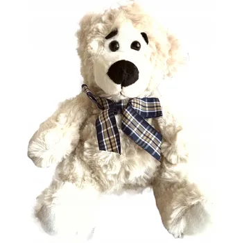 plyšák PLYŠÁK MEDVÍDEK Méďa krémový 24 cm