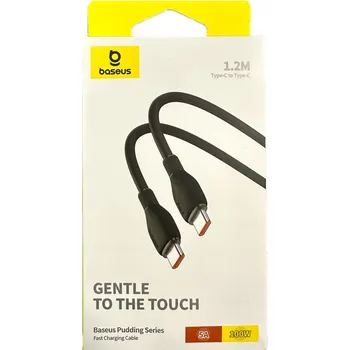 Datový kabel Kabel Baseus USB-C - USB-C 1,2 m černý