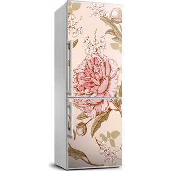 Fototapeta Samolepicí fólie / fototapeta na lednici Pivoňky 70x190 cm