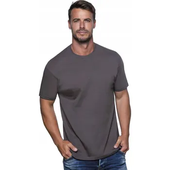 TRIČKO BAVLNĚNÉ BAVLNA S KRÁTKÝM RUKÁVEM, KLASICKÁ ČOKOLÁDA, VELIKOST XS, JHK