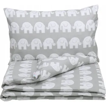 Povlečení Sada povlečení Babymam 100 x 135 cm šedá
