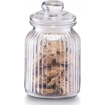 Sklenice Zeller Zeller, Skleněná zavařovací sklenička s víčkem "Nostalgie", 900 ml