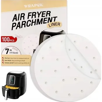 Pečicí papír PEČICÍ PAPÍR DO FRITÉZY PERGAMENOVÝ 17,5x17,5cm 100ks