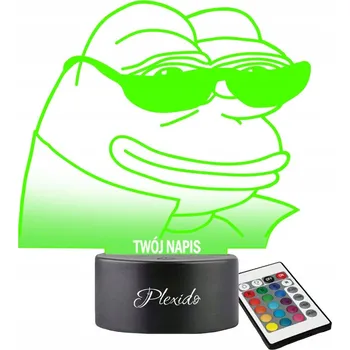 Lampička Plexido vícebarevná Noční lampa