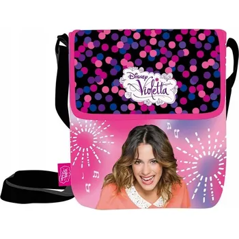 Jednokomorový Batoh pro předškoláky Violetta Derform pro dívky, fialový