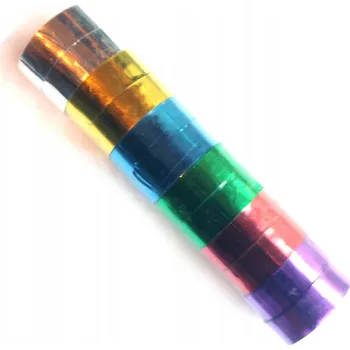 SAMOLEPICÍ SAMOLEPICÍ BAREVNÁ PÁSKA 12 KS