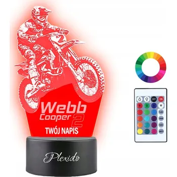 Lampička Plexido vícebarevná Noční lampa