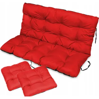 Polštář Polštář 180 x 110 x 10 červený