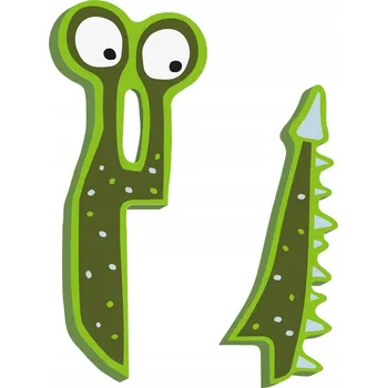 Obraz Abecední příšerky - příšerka "Clooney" 1