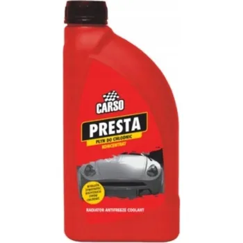 Nemrznoucí směs do chladiče PRESTA Chladicí kapalina koncentrát 1:1 1L červená