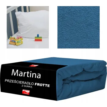 Prostěradlo Prostěradlo 60x120 Froté s Gumou do Postýlky Měkké Odolná Barva TYRKYSOVÁ