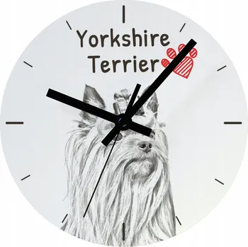 Hodiny Nástěnné hodiny Art-Dog bílé 20 cm