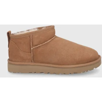 Dámská zimní obuv Semišové sněhule UGG Classic Ultra Mini 1116109.CHE hnědá 82X, EUR 40