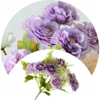 umělá květina UMĚLÉ KVĚTY VĚTVIČKA VĚTVIČKY DEKORACE DEKORACE KYTICE 7ks 30cm