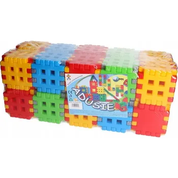 ostatní stavebnice Stavebnice vafle Mejpol 180 plastových dílků 12 m +