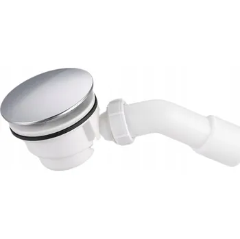 Sifon AQUAUNO SIFON K SPRCHOVÉMU KOUTU S CHROMOVOU ZÁTKOU