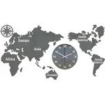 Nástěnné hodiny ModernClock vícebarevné 110 cm