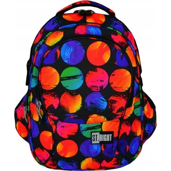 Školní batoh Školní batoh vícekomorový St.Right, vícebarevný, 23 l
