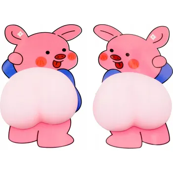 Hračka pro nejmenší MAČKACÍ HRAČKA ANTISTRESOVÁ NÁLEPKA ŽELOVÁ PUPA MOCHI PRANK