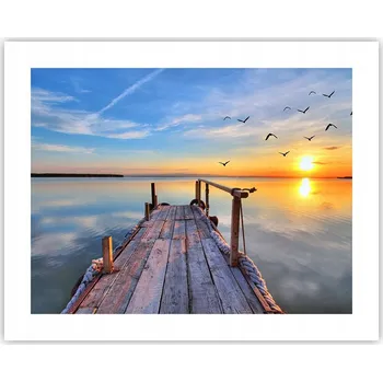 Obraz Obraz plakát na zeď bez rámu 50x40 krajina foto obývák ložnice