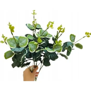 umělá květina LIST větvička eukalyptu doplněk do aranžmá, umělá stonek, zelená