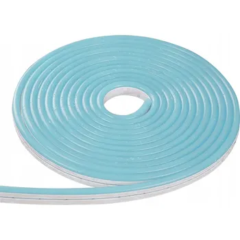 LED páska NEON LED FLEX 6x12 mm 12V IP67 voděodolný flexibilní ledově modrá 1 m