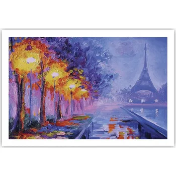 Obraz Obraz plakát do obýváku, ložnice 91x61 město foto na zeď bez rámu