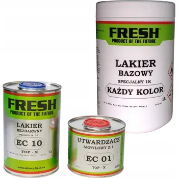 Lak na dřevo BAREVNÝ ZÁKLADNÍ LAK + BEZBARVÝ LAK FORD XSC2744 LODEN GREEN / LODENGRUEN