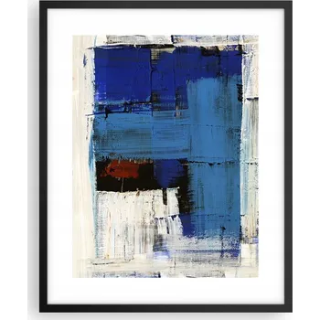Obraz Obraz plakát na zeď v černém rámu 40x50 abstrakce plakáty do obýváku