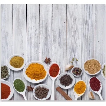 Kuchyňské prkénko Skleněná Ochranná Deska a Krájecí Prkénko | Indukce, Sporák ds-0377