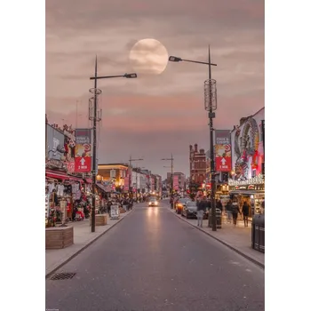 Obraz Plakát Hlavní ulice Camden bez rámu 29,7 x 42 cm