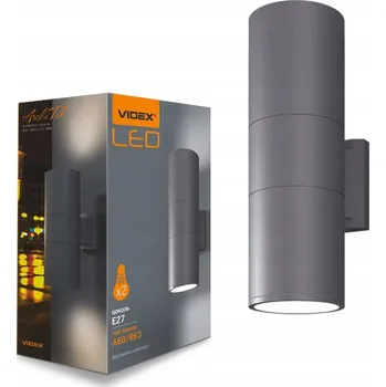 Nástěnné svítidlo Venkovní nástěnné svítidlo Videx černé E27 30 W