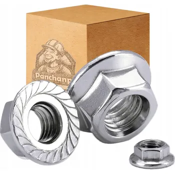 Matice Přírubová matice M6 DIN 6923 tř. 6 pozink 1kg PanChan