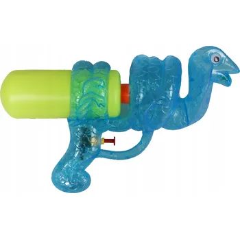 Dětská zbraň Vodní pistole modrá hadice 30 cm