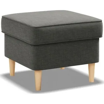 Taburet Podnožka VELO LUX tmavě šedá