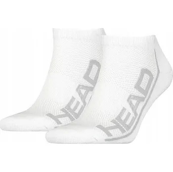Pánské ponožky PONOŽKY HEAD PERFO SNEAKER SOCKS 2P WHITE 39-42