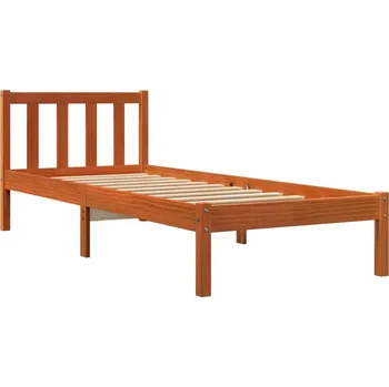 Postel Samostatná dřevěná postel VidaXL 1 60x120 vícebarevná