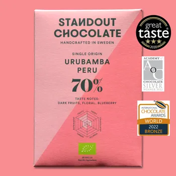 Čokoláda Standout Chocolate Čokoláda Urubamba Peru 70% 50 g