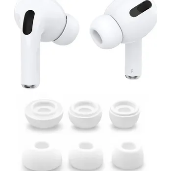 Sluchátka Náhradní náušníky pro sluchátka Supero 10067536, 6 kusů, bílé