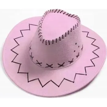 Klobouk Klobouk "Kovbojka", růžový, PartyTino