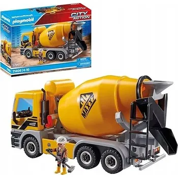 Stavebnice Playmobil PLAYMOBIL City Action 71406 Míchačka na beton