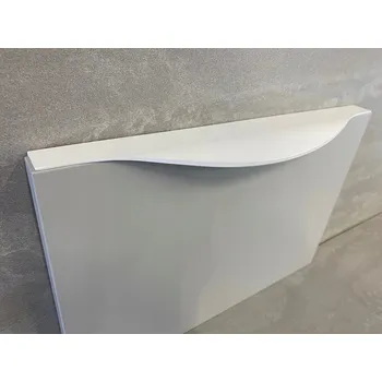 Úchytka hranová GAMET UA110 délka 296 mm, bílá matná