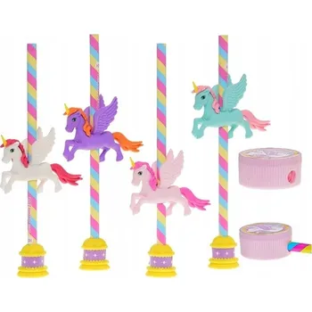 Grafitová tužka UNICORN tužka s gumou a ořezávátkem 4 ks v krabičce