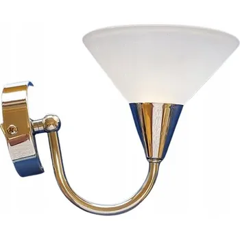 Nástěnné svítidlo Nástěnné svítidlo Zeeo čiré, stříbrné E14 40 W