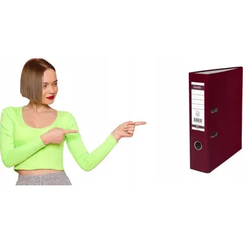 Šanon A4 Bantex 80mm XXL bordó