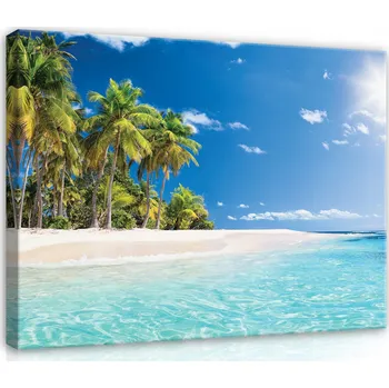 Obraz Obraz PLÁŽ MOŘE Na Plátně Do Ložnice 100x70