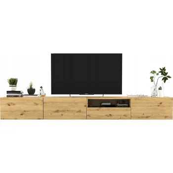 Komoda Závěsná TV skříňka Meble Lindner 240 cm x 30 cm x 35 cm