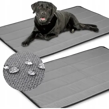 Pelíšek pro psa Pelíšek pro psa Podložka Potah Voděodolné Šedé Odolné 120x80 cm