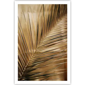 Obraz Obraz plakát do obýváku ložnice 61x91 palmový list na zeď bez rámu